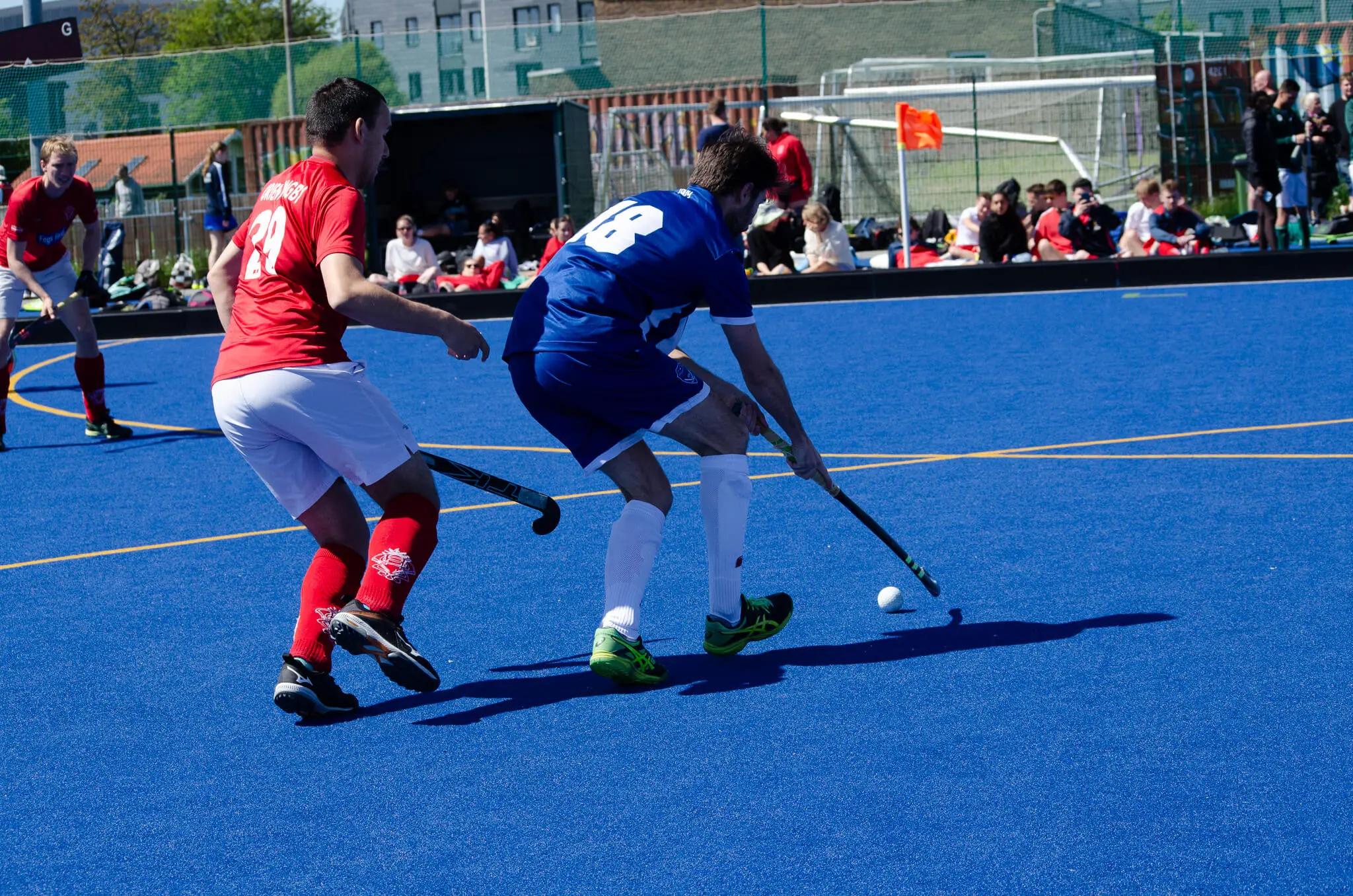 Alex carrying the ball against Orient