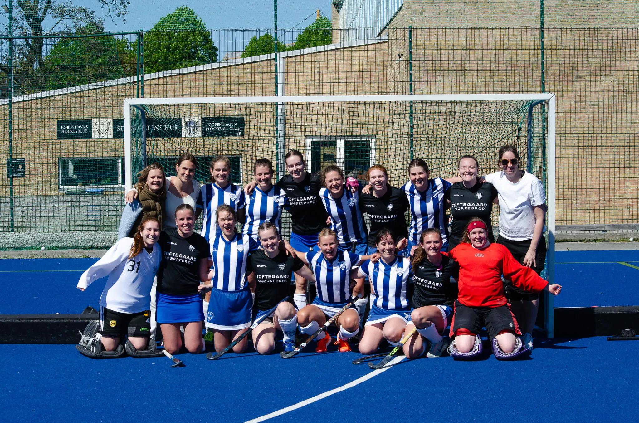 Ladies Teams after a Hockey5 Tournament